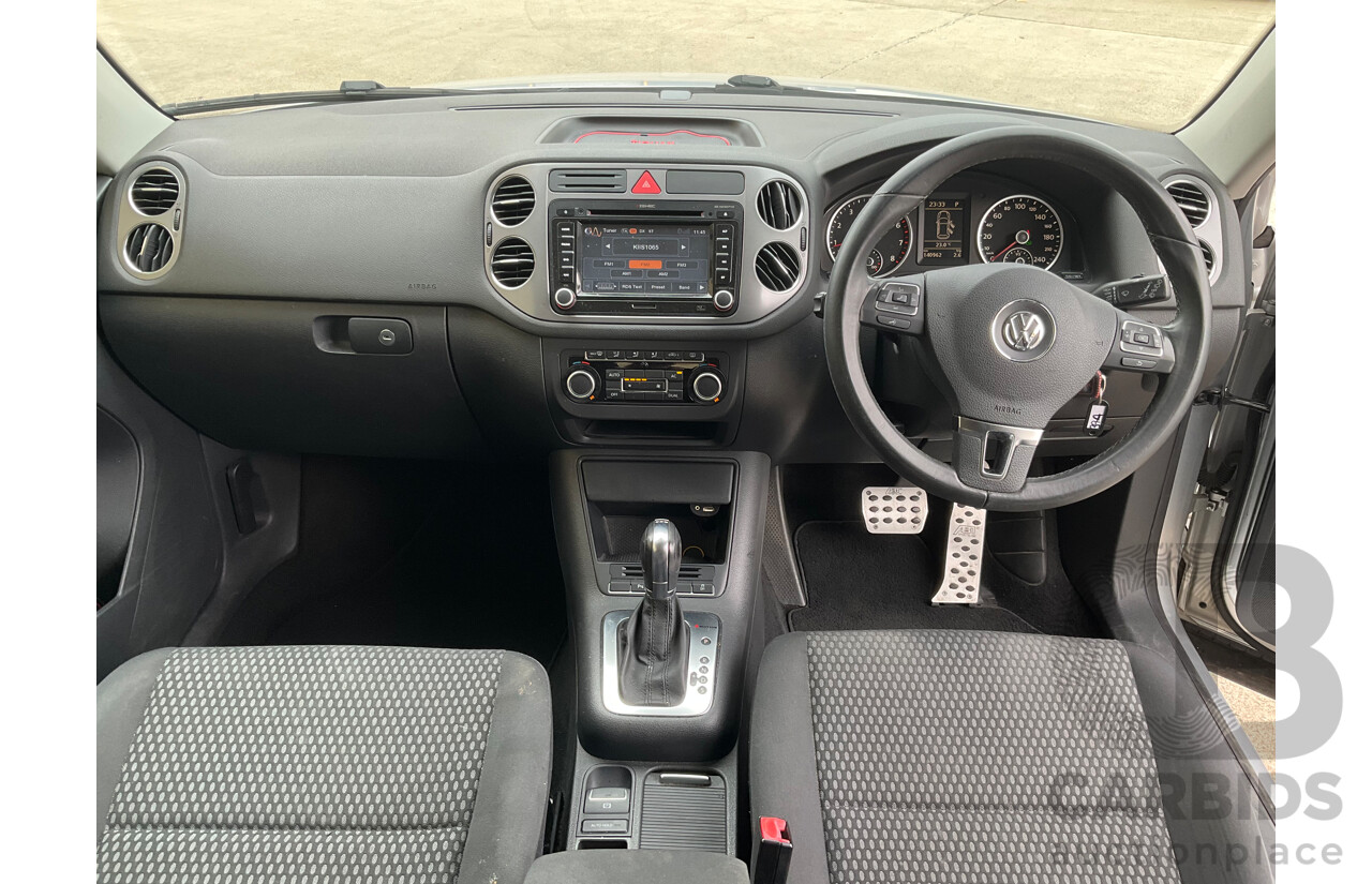 6/2011 Volkswagen Tiguan 125 TSI 5NC MY11 4d Wagon Silver 2.0L