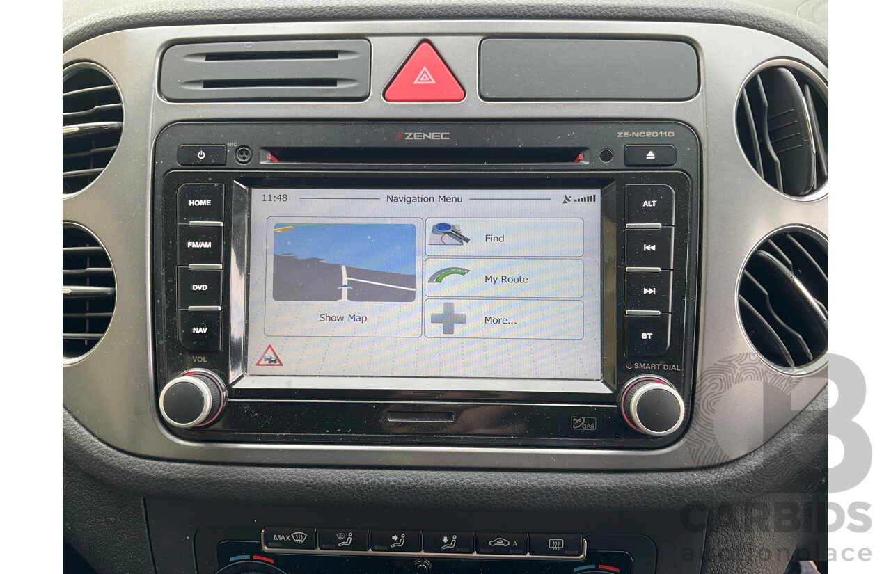 6/2011 Volkswagen Tiguan 125 TSI 5NC MY11 4d Wagon Silver 2.0L