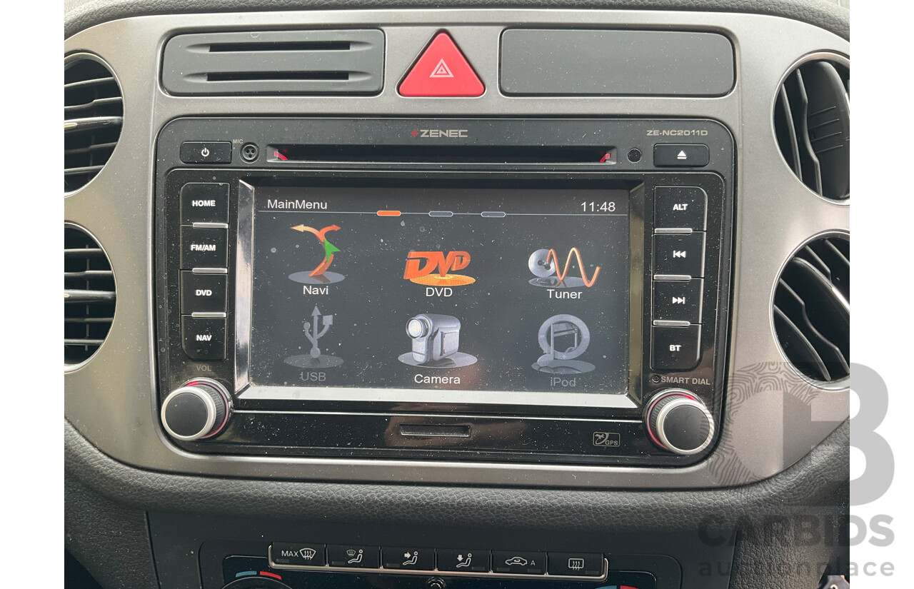 6/2011 Volkswagen Tiguan 125 TSI 5NC MY11 4d Wagon Silver 2.0L