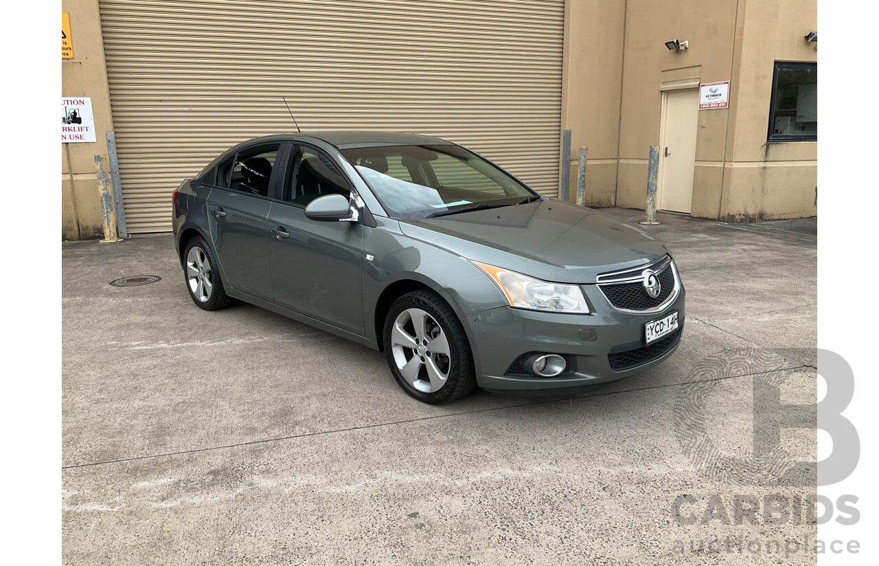 11/2014 Holden Cruze Z-Series JH MY14 4d Sedan Grey 1.8L