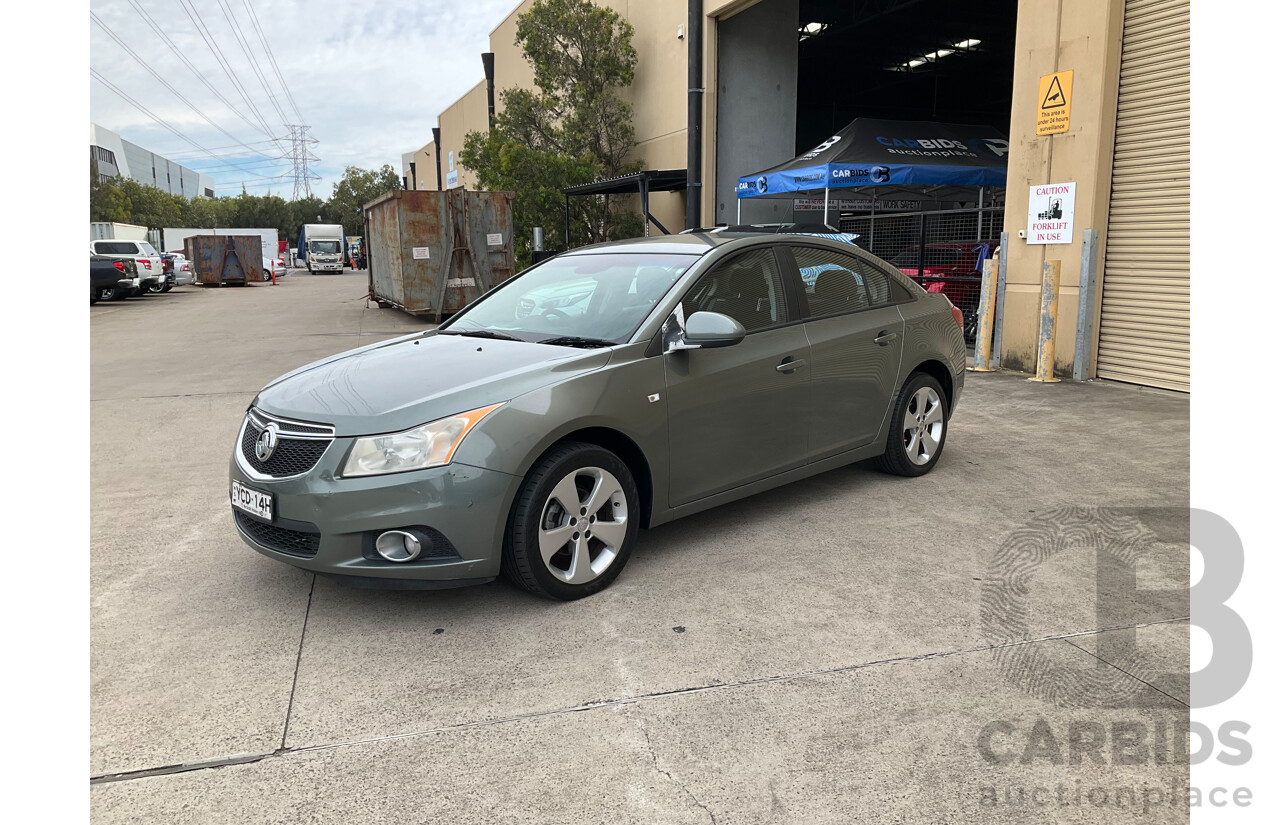 11/2014 Holden Cruze Z-Series JH MY14 4d Sedan Grey 1.8L