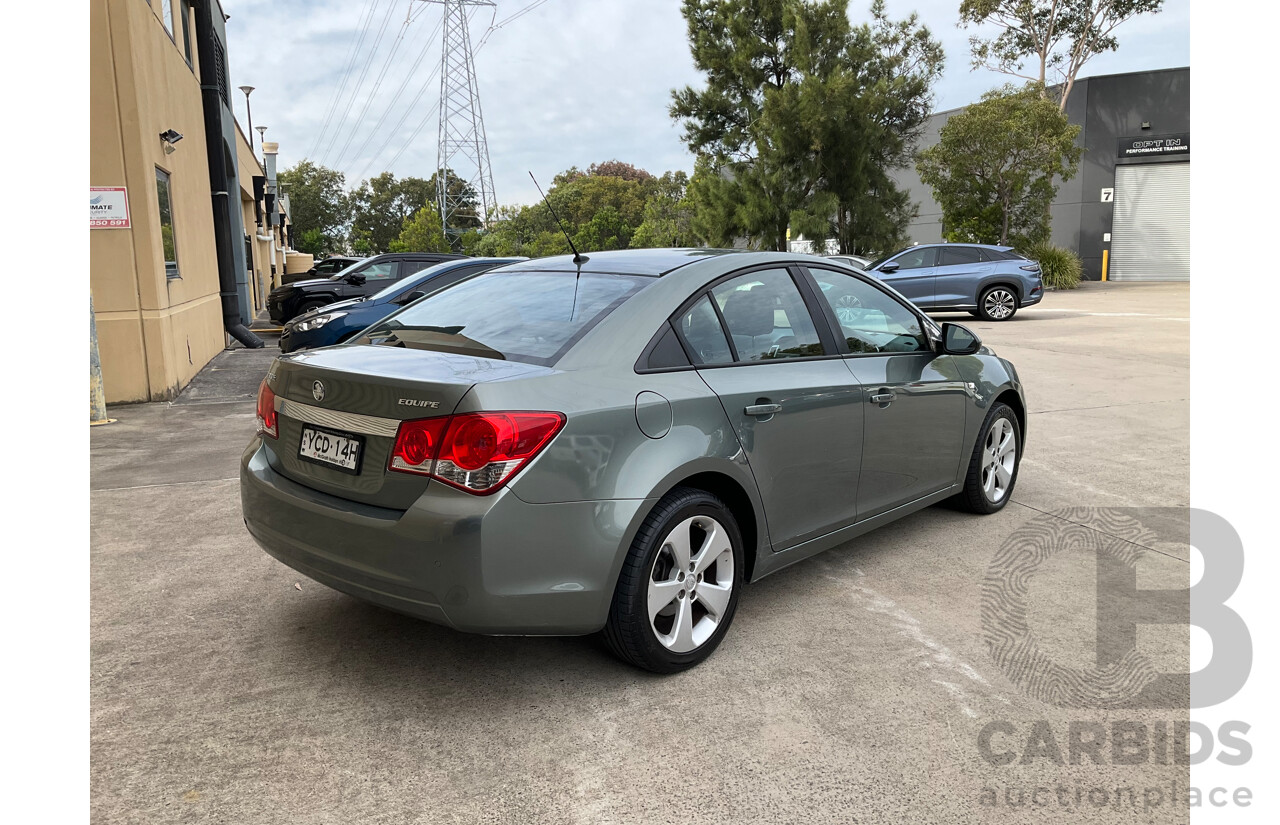 11/2014 Holden Cruze Z-Series JH MY14 4d Sedan Grey 1.8L