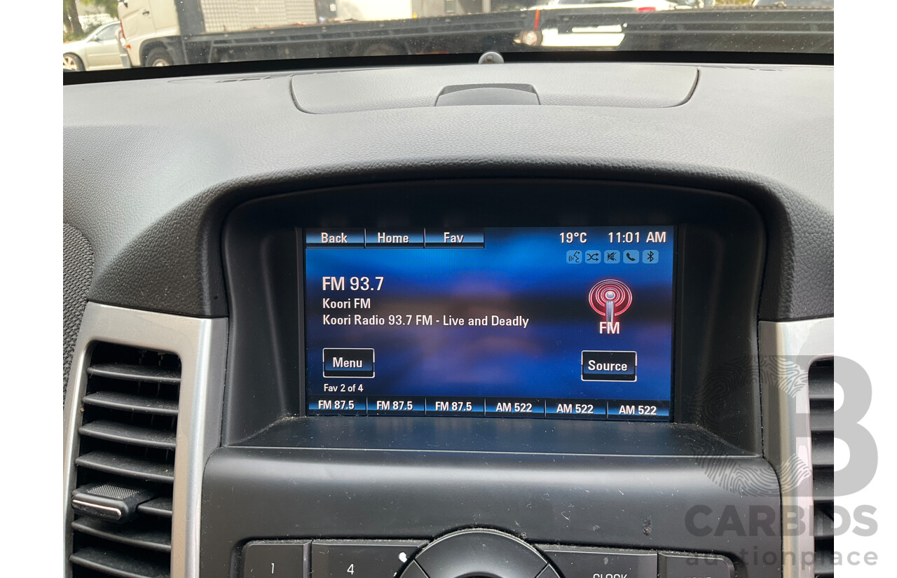 11/2014 Holden Cruze Z-Series JH MY14 4d Sedan Grey 1.8L