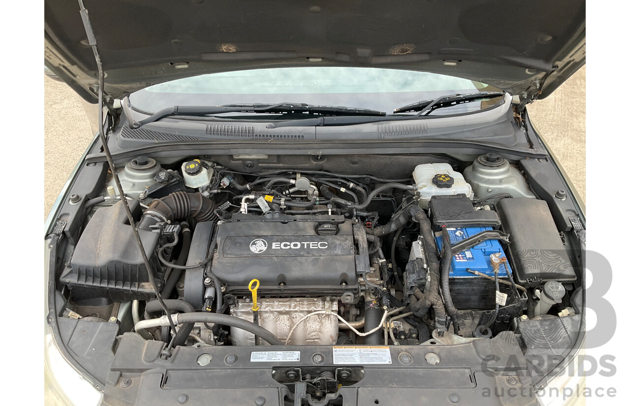 11/2014 Holden Cruze Z-Series JH MY14 4d Sedan Grey 1.8L