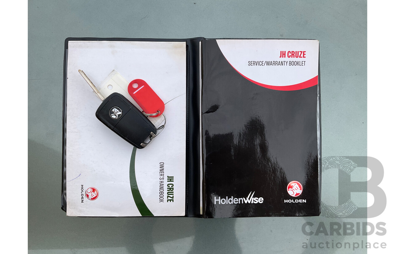 11/2014 Holden Cruze Z-Series JH MY14 4d Sedan Grey 1.8L