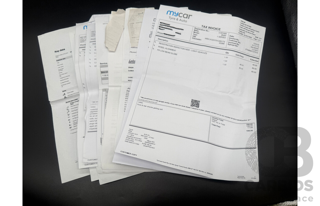 4/2013 BMW 118i F20 5d Hatchback Deep Sea Blue Metallic Turbo 1.6L