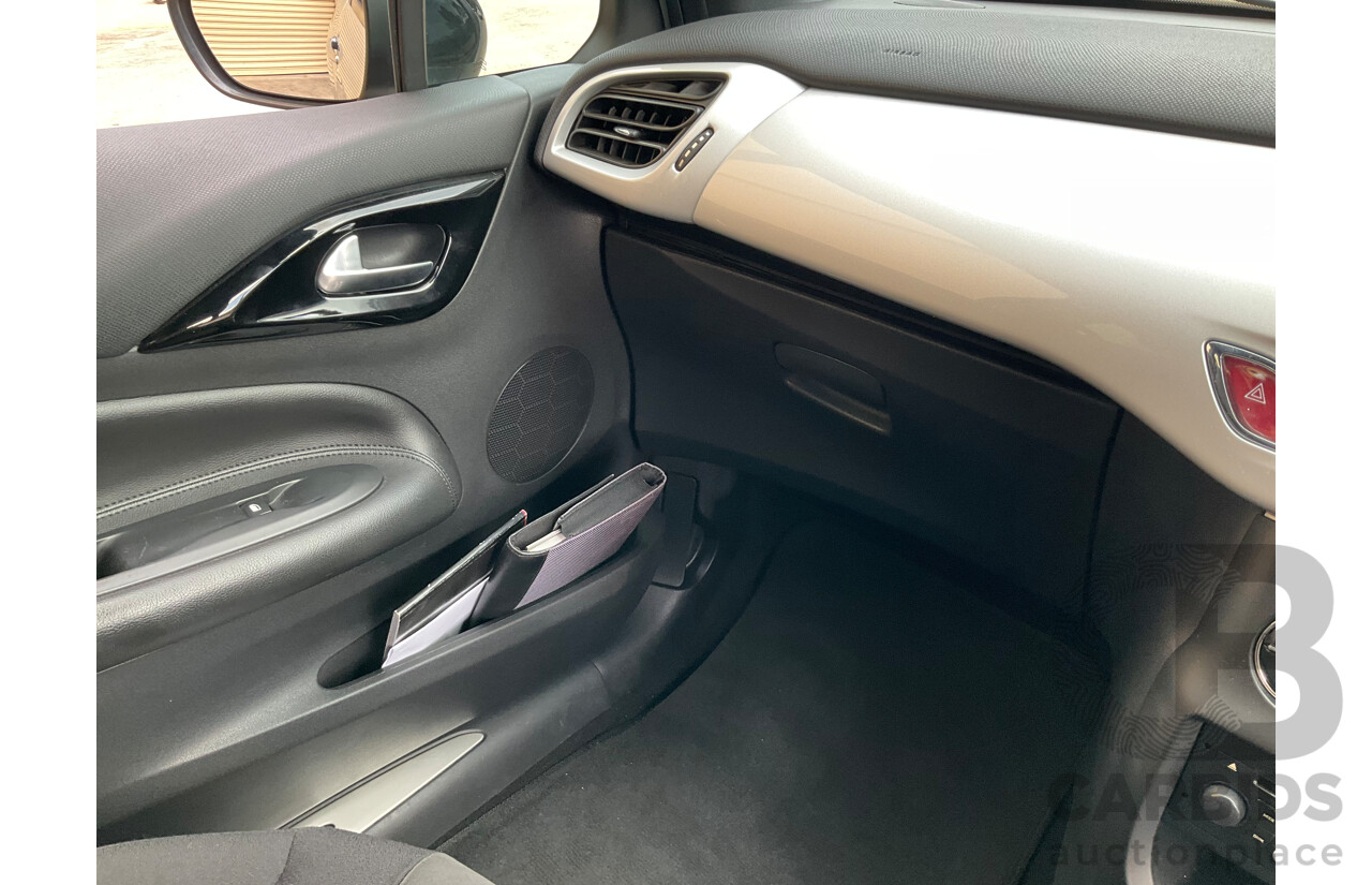 9/2014 Citroen DS3 Dstyle MY13 3d Hatchback Silver 1.6L