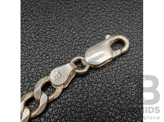 1660535 · 925 Sterling Silver & Silver Tone Bracelets - Lot of 3