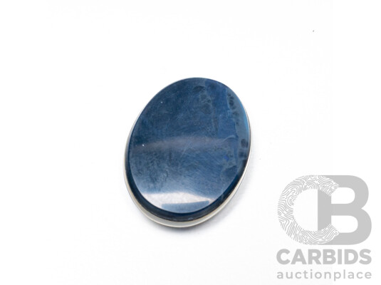 1660530 · 9.20ct Oval Lightning Ridge Black Opal Triplet