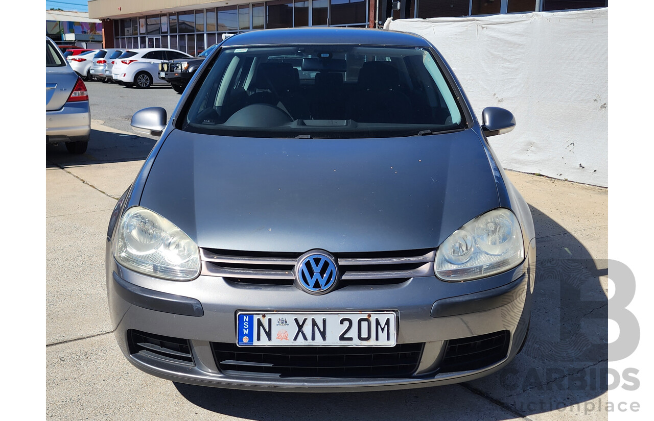 5/2006 Volkswagen Golf 2.0 TDI Comfortline 1K 5d Hatchback Grey 2.0L