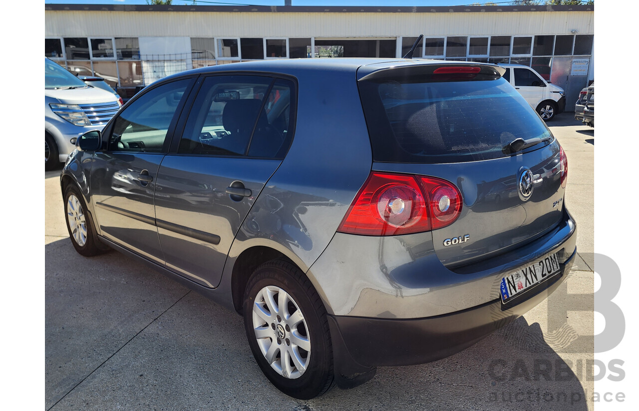 5/2006 Volkswagen Golf 2.0 TDI Comfortline 1K 5d Hatchback Grey 2.0L
