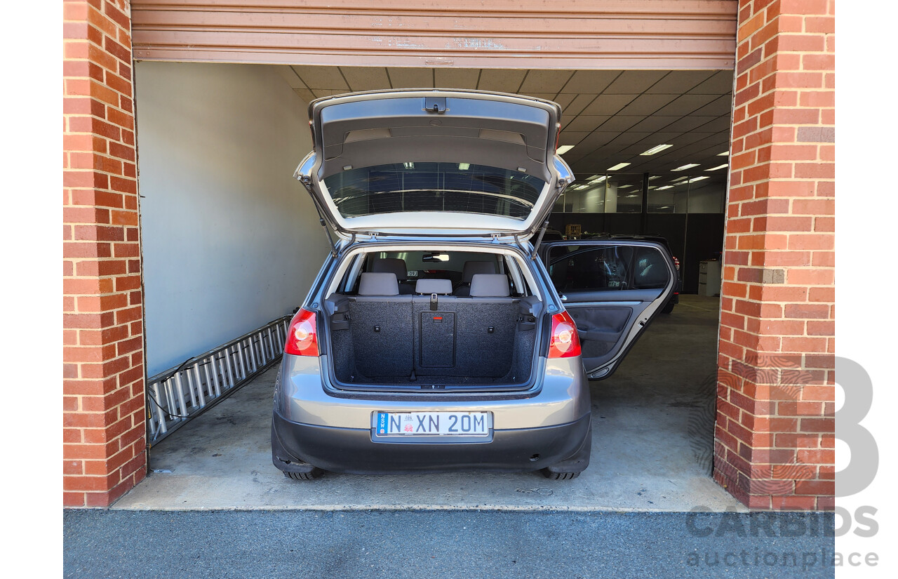 5/2006 Volkswagen Golf 2.0 TDI Comfortline 1K 5d Hatchback Grey 2.0L