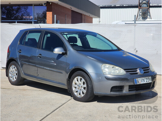 5/2006 Volkswagen Golf 2.0 TDI Comfortline 1K 5d Hatchback Grey 2.0L