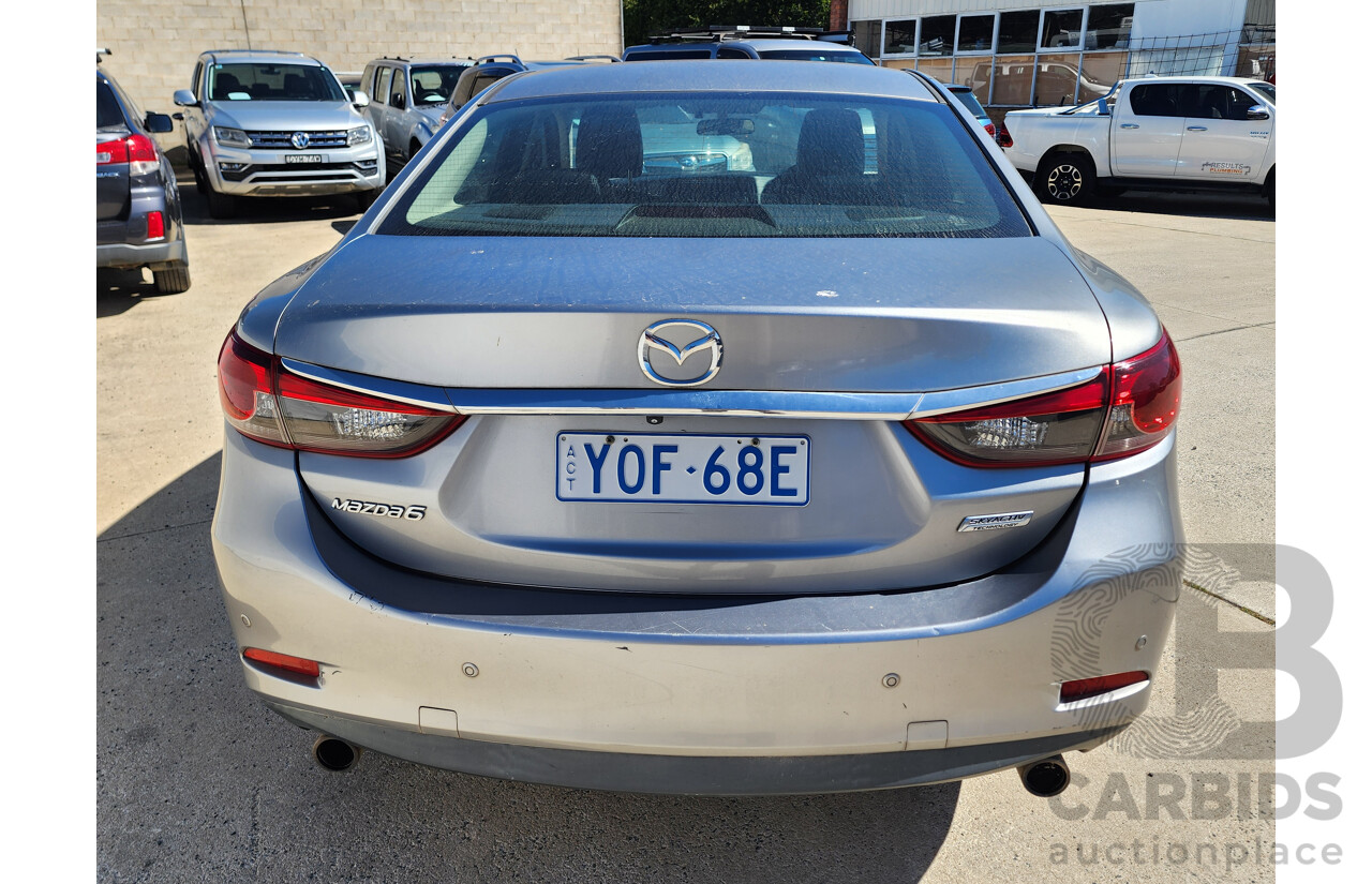 12/2012 Mazda Mazda6 Touring 6C 4d Sedan Silver 2.2L