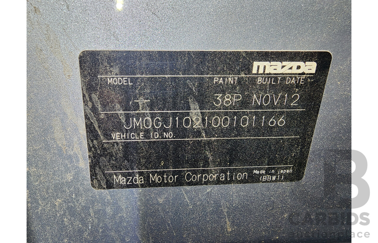 12/2012 Mazda Mazda6 Touring 6C 4d Sedan Silver 2.2L