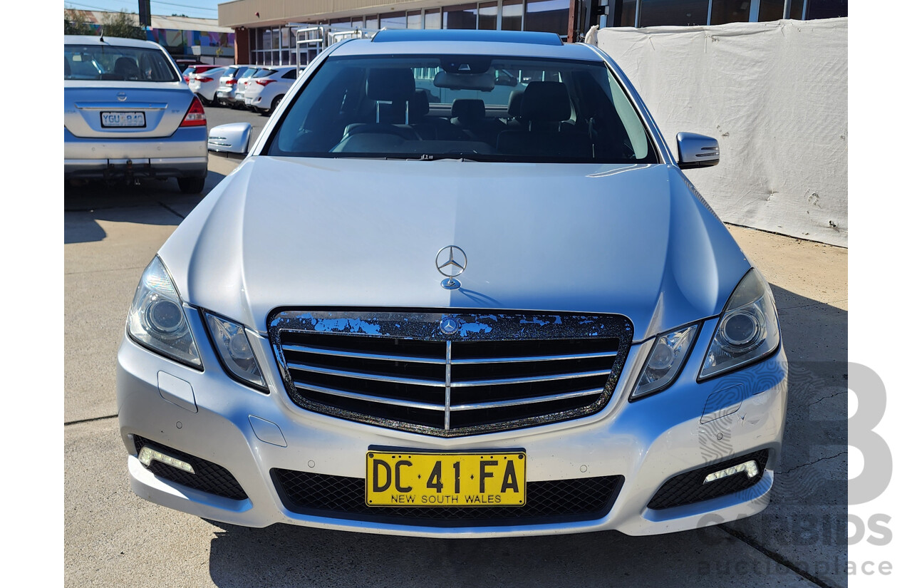 7/2009 Mercedes-Benz E350 Avantgarde 212 4d Sedan Silver 3.5L