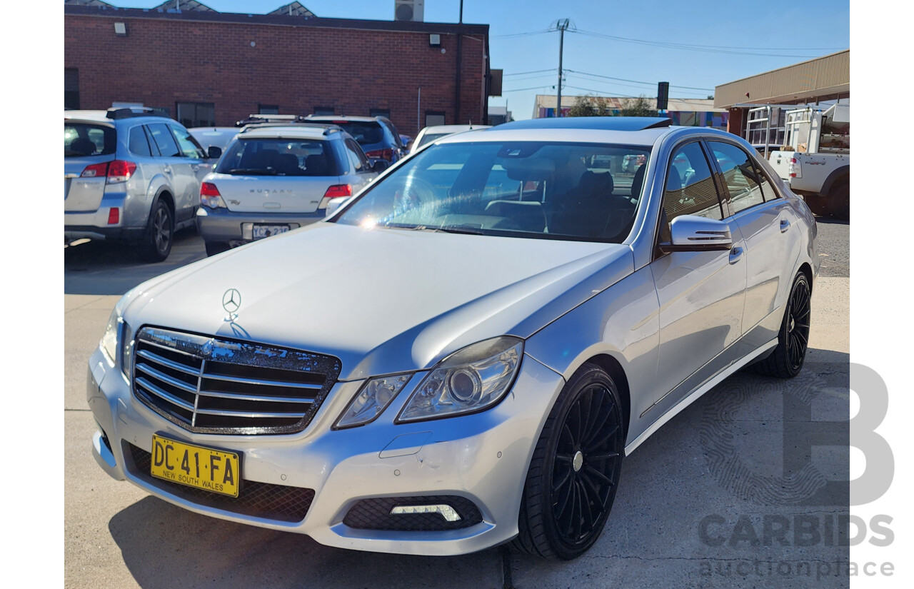 7/2009 Mercedes-Benz E350 Avantgarde 212 4d Sedan Silver 3.5L