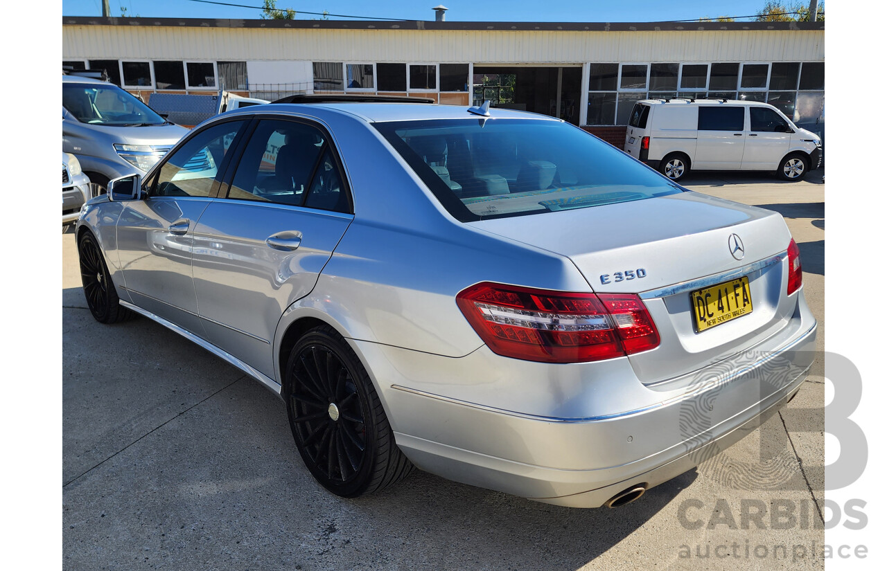 7/2009 Mercedes-Benz E350 Avantgarde 212 4d Sedan Silver 3.5L