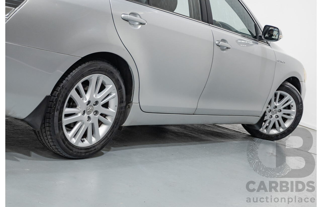 7/2011 Toyota Aurion Touring SE GSV40R 4D Sedan Titanium Silver Metallic V6 3.5L