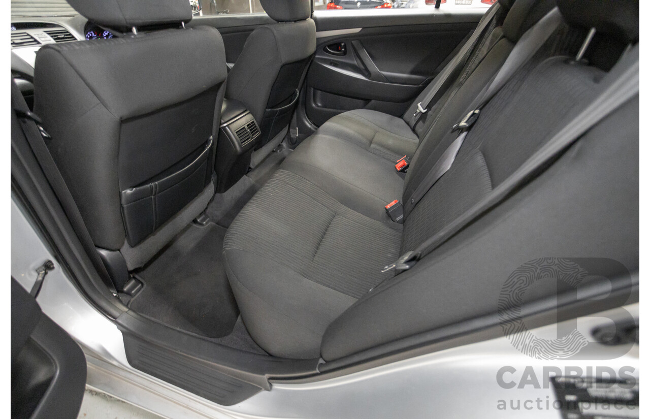 7/2011 Toyota Aurion Touring SE GSV40R 4D Sedan Titanium Silver Metallic V6 3.5L