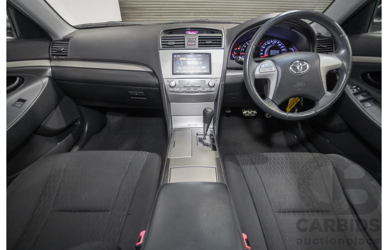 7/2011 Toyota Aurion Touring SE GSV40R 4D Sedan Titanium Silver Metallic V6 3.5L