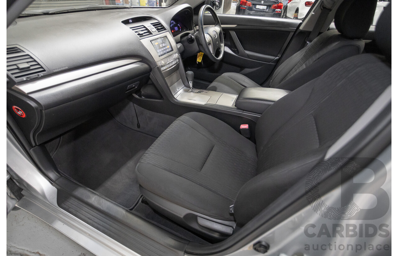 7/2011 Toyota Aurion Touring SE GSV40R 4D Sedan Titanium Silver Metallic V6 3.5L