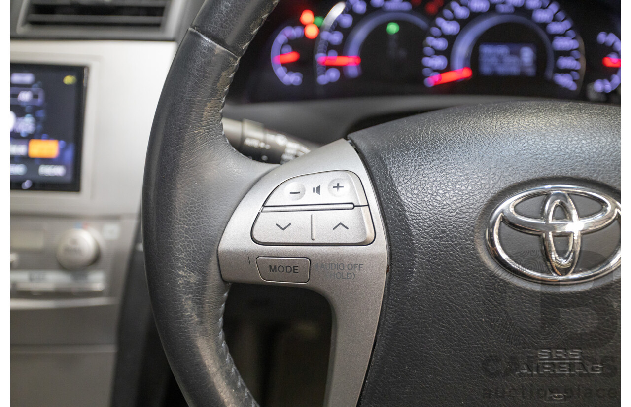 7/2011 Toyota Aurion Touring SE GSV40R 4D Sedan Titanium Silver Metallic V6 3.5L