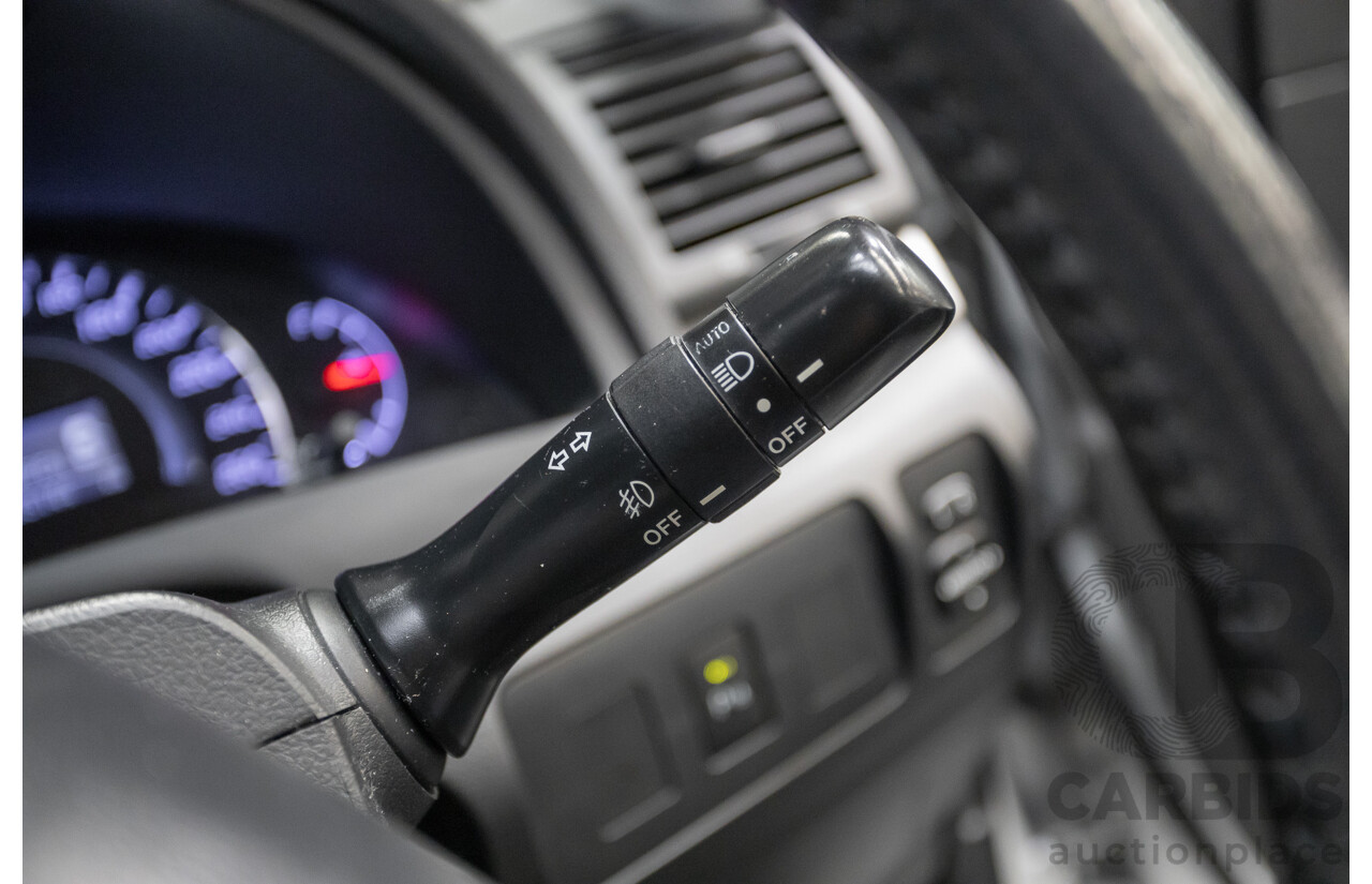 7/2011 Toyota Aurion Touring SE GSV40R 4D Sedan Titanium Silver Metallic V6 3.5L