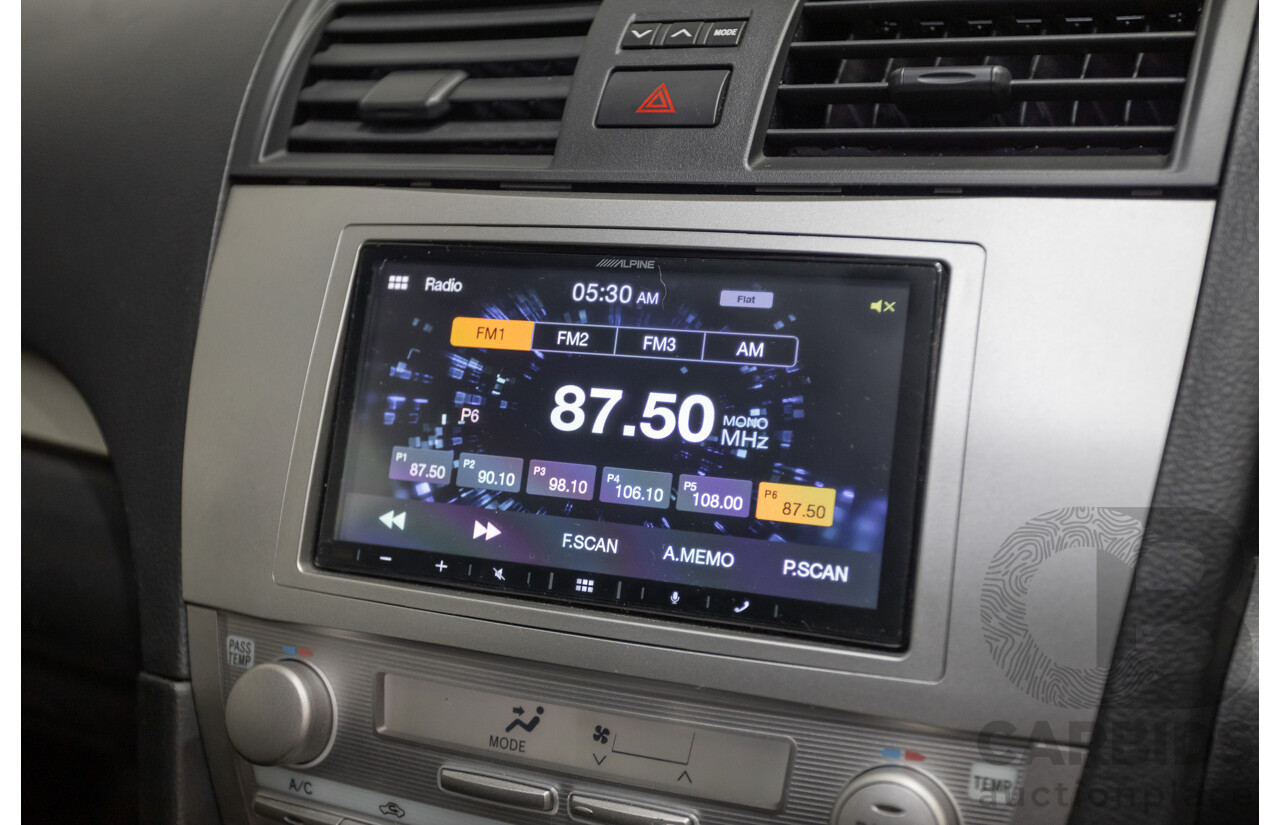 7/2011 Toyota Aurion Touring SE GSV40R 4D Sedan Titanium Silver Metallic V6 3.5L