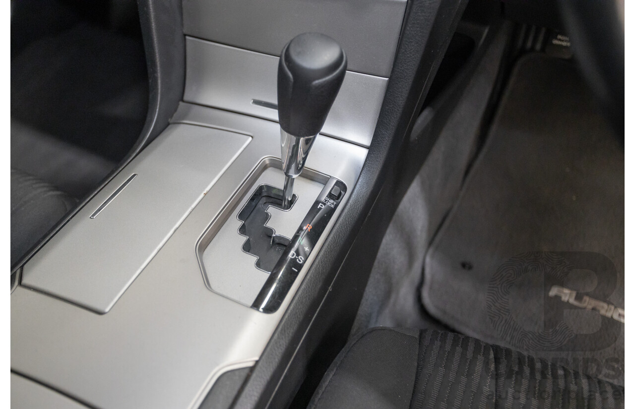 7/2011 Toyota Aurion Touring SE GSV40R 4D Sedan Titanium Silver Metallic V6 3.5L