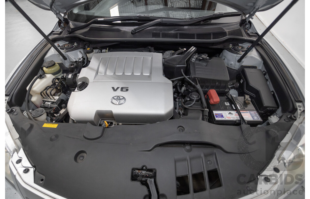 7/2011 Toyota Aurion Touring SE GSV40R 4D Sedan Titanium Silver Metallic V6 3.5L