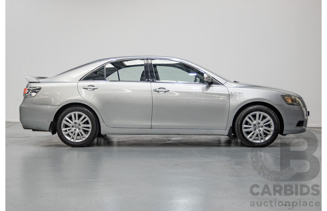 7/2011 Toyota Aurion Touring SE GSV40R 4D Sedan Titanium Silver Metallic V6 3.5L