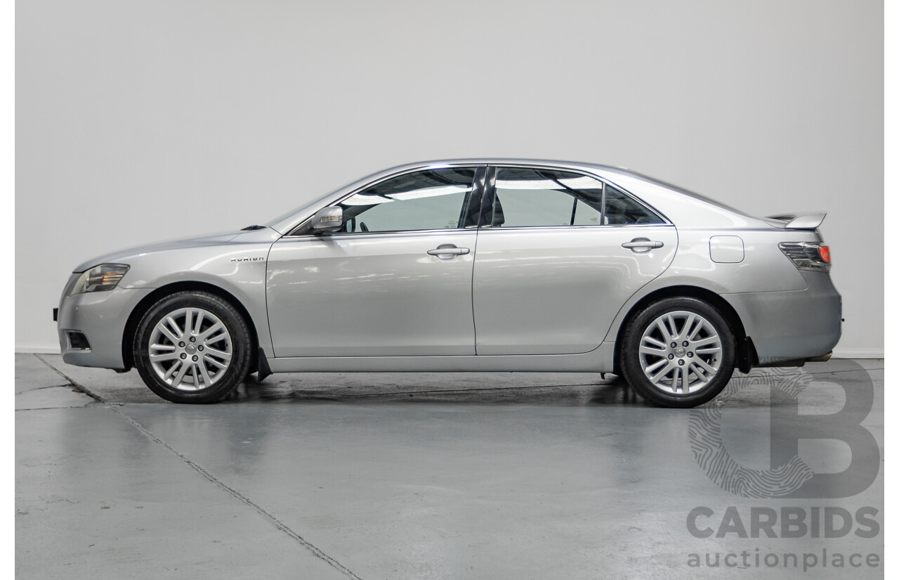 7/2011 Toyota Aurion Touring SE GSV40R 4D Sedan Titanium Silver Metallic V6 3.5L