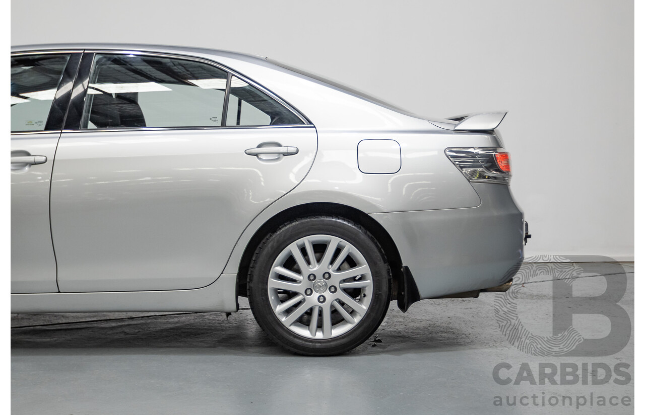 7/2011 Toyota Aurion Touring SE GSV40R 4D Sedan Titanium Silver Metallic V6 3.5L