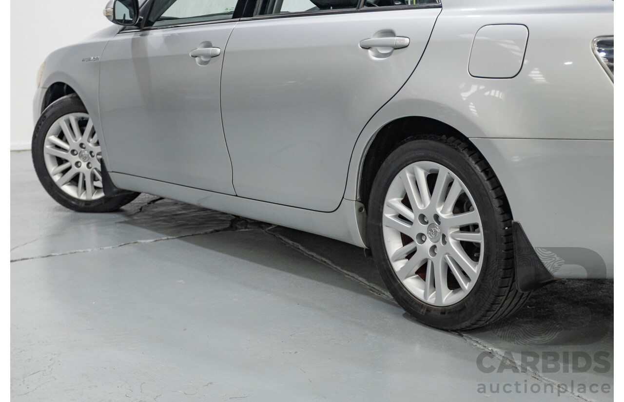 7/2011 Toyota Aurion Touring SE GSV40R 4D Sedan Titanium Silver Metallic V6 3.5L