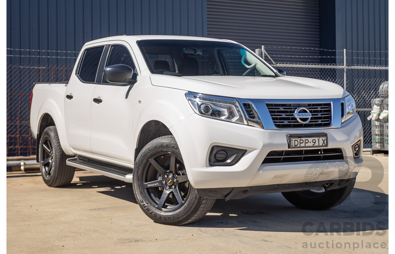 03/2017 Nissan Navara SL (4x4) D23 SERIES II Dual Cab Utility White Turbo Diesel 2.3L