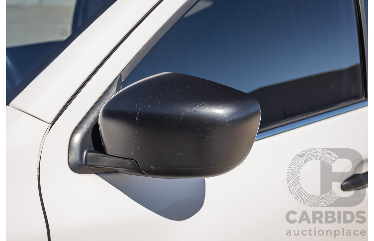 03/2017 Nissan Navara SL (4x4) D23 SERIES II Dual Cab Utility White Turbo Diesel 2.3L