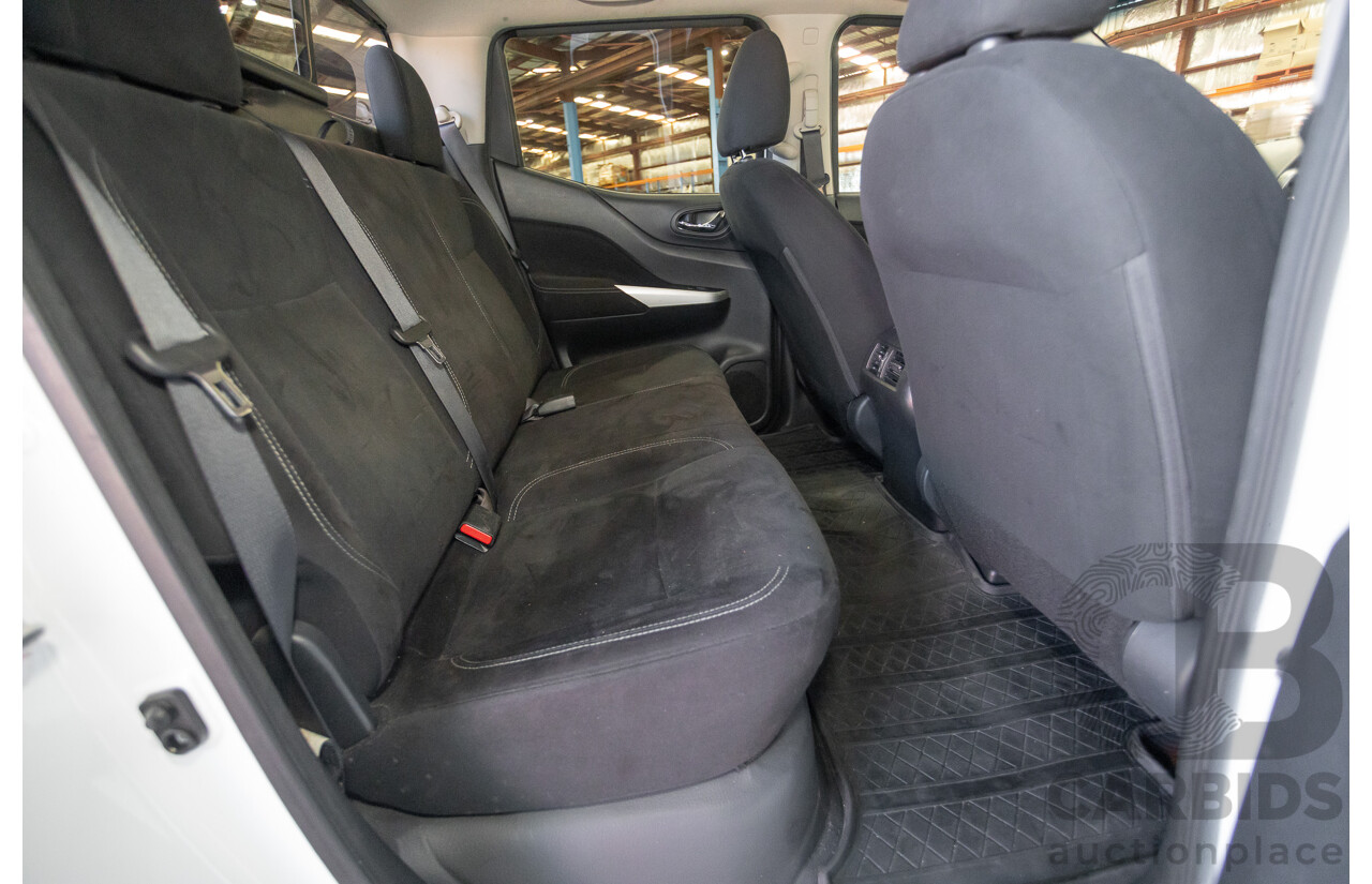 03/2017 Nissan Navara SL (4x4) D23 SERIES II Dual Cab Utility White Turbo Diesel 2.3L