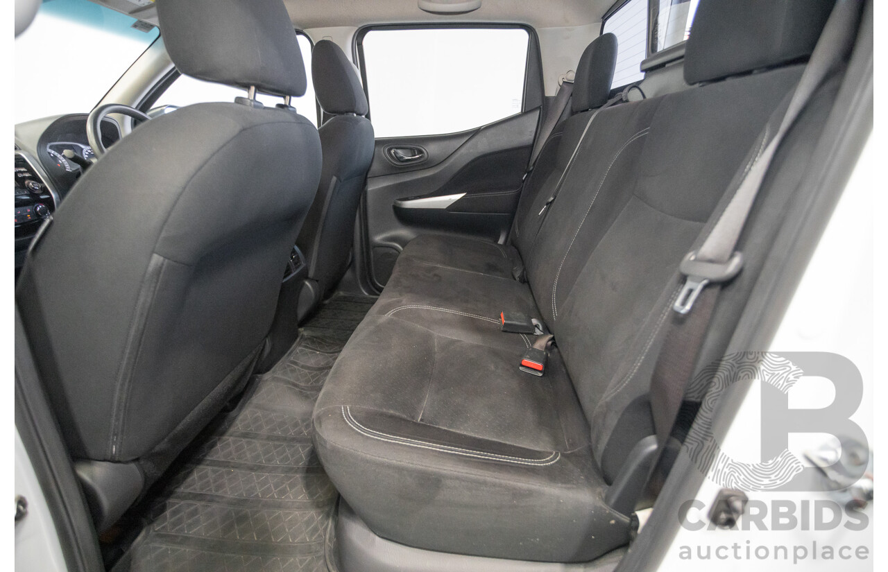 03/2017 Nissan Navara SL (4x4) D23 SERIES II Dual Cab Utility White Turbo Diesel 2.3L