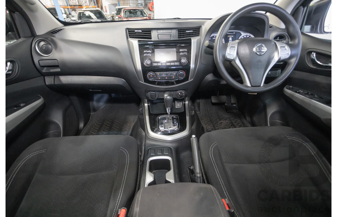 03/2017 Nissan Navara SL (4x4) D23 SERIES II Dual Cab Utility White Turbo Diesel 2.3L