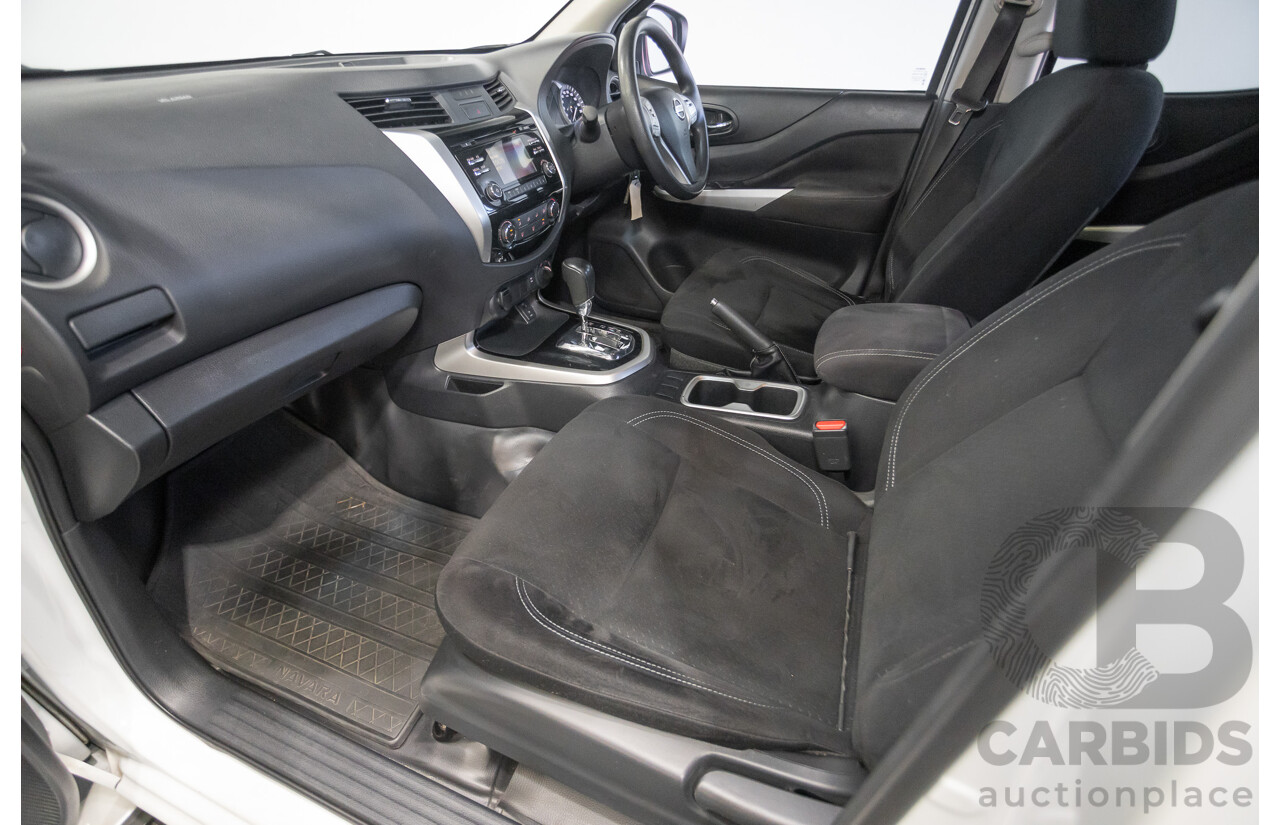 03/2017 Nissan Navara SL (4x4) D23 SERIES II Dual Cab Utility White Turbo Diesel 2.3L