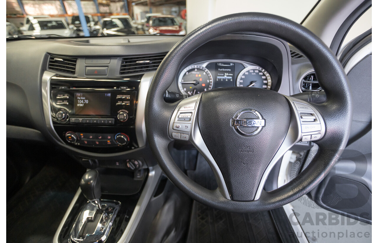 03/2017 Nissan Navara SL (4x4) D23 SERIES II Dual Cab Utility White Turbo Diesel 2.3L