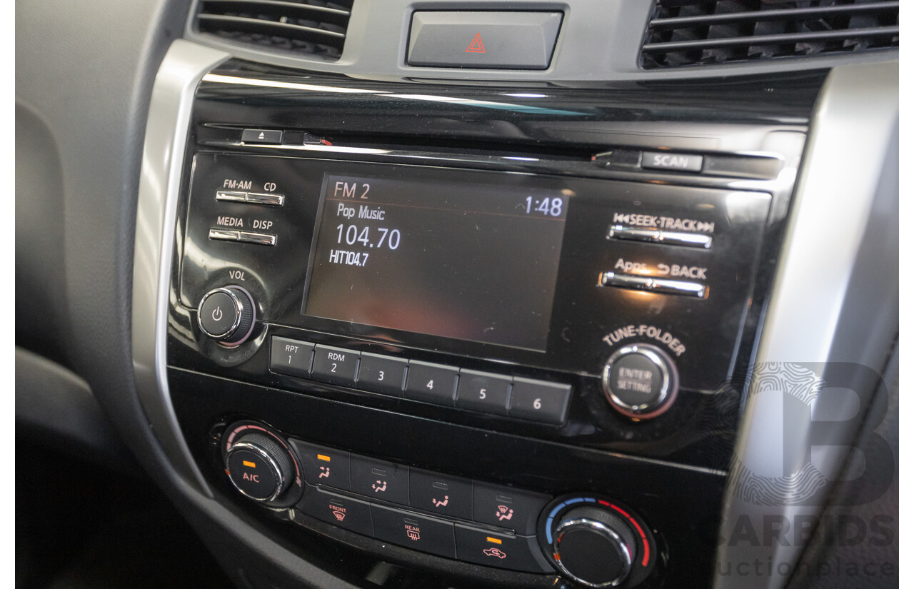 03/2017 Nissan Navara SL (4x4) D23 SERIES II Dual Cab Utility White Turbo Diesel 2.3L