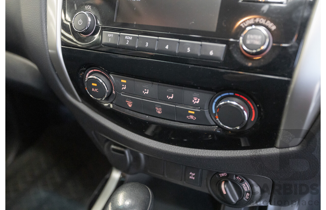 03/2017 Nissan Navara SL (4x4) D23 SERIES II Dual Cab Utility White Turbo Diesel 2.3L