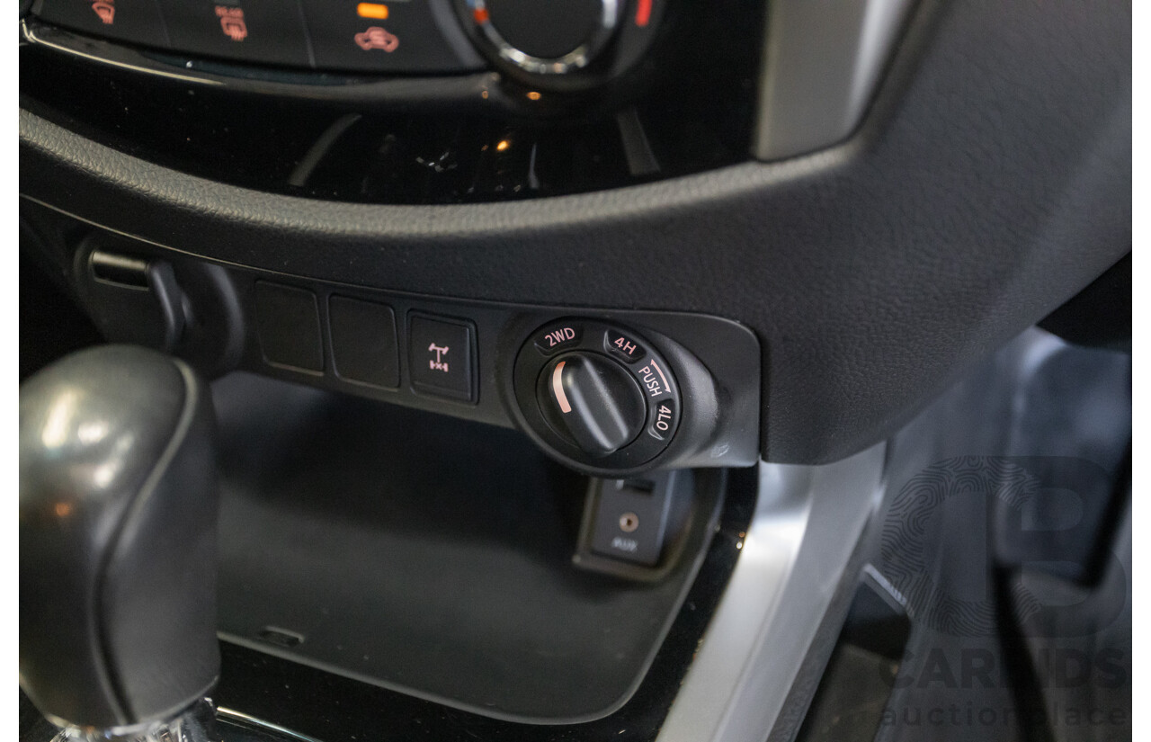 03/2017 Nissan Navara SL (4x4) D23 SERIES II Dual Cab Utility White Turbo Diesel 2.3L