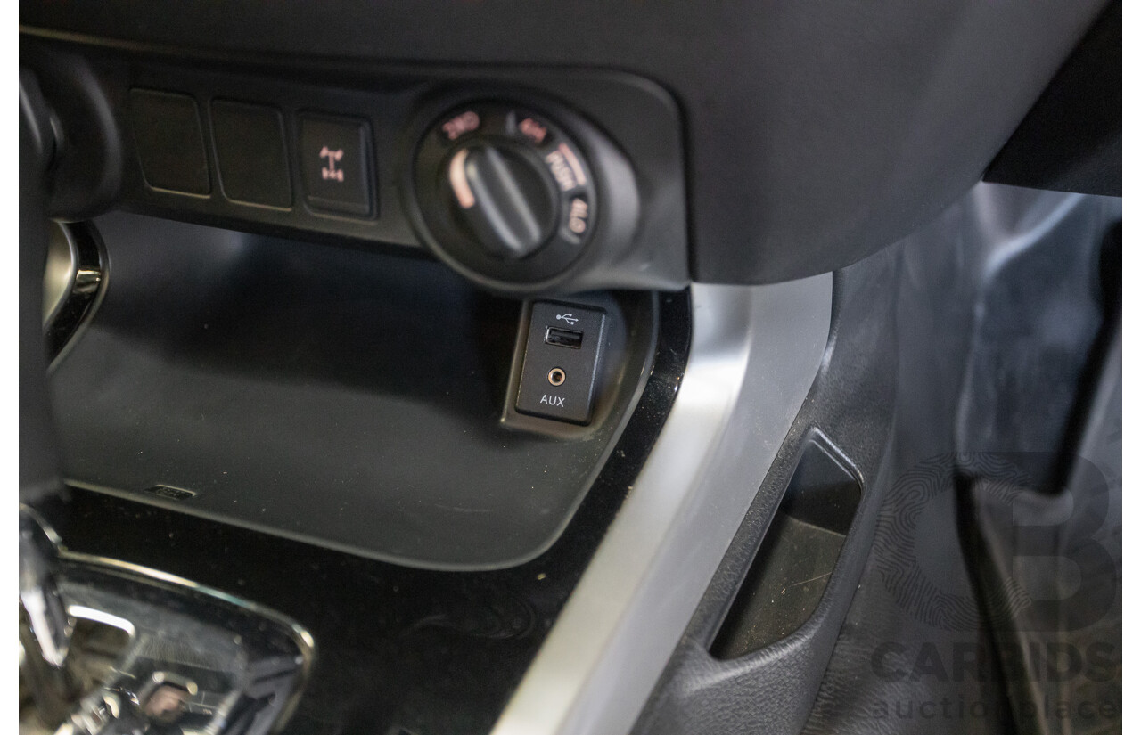 03/2017 Nissan Navara SL (4x4) D23 SERIES II Dual Cab Utility White Turbo Diesel 2.3L