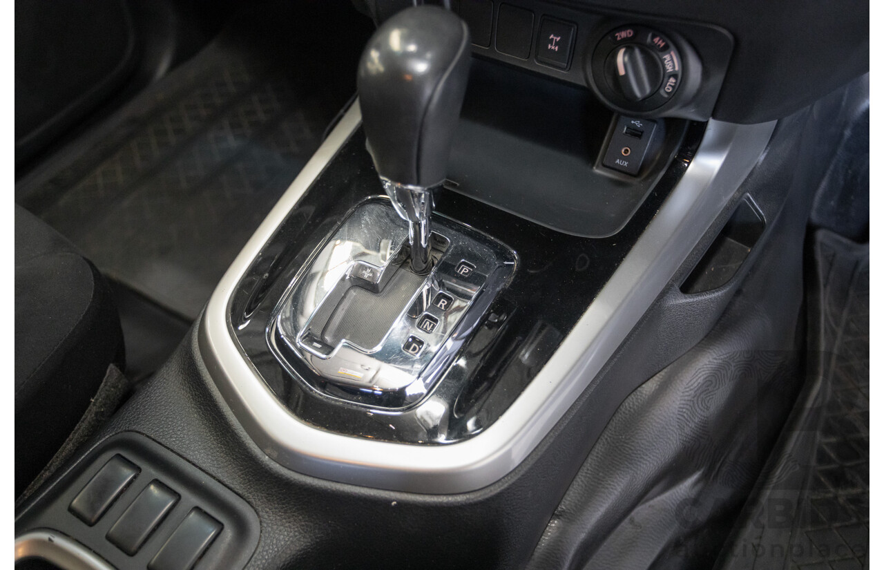 03/2017 Nissan Navara SL (4x4) D23 SERIES II Dual Cab Utility White Turbo Diesel 2.3L