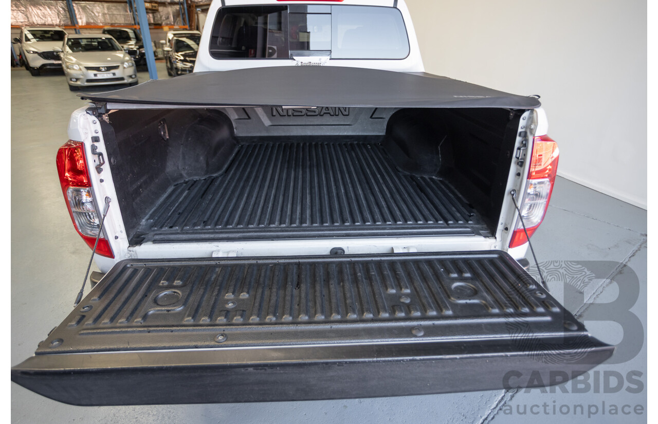 03/2017 Nissan Navara SL (4x4) D23 SERIES II Dual Cab Utility White Turbo Diesel 2.3L