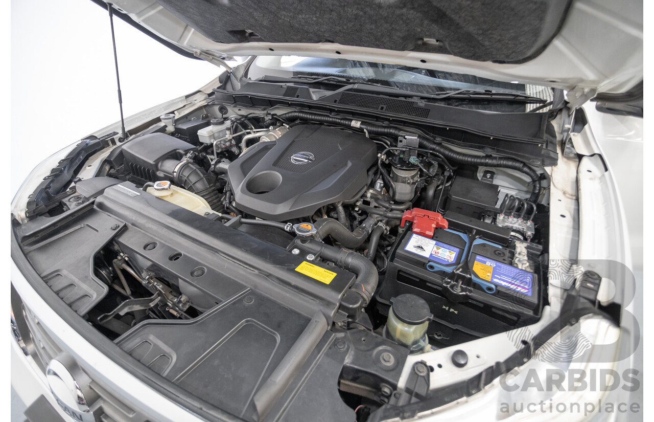 03/2017 Nissan Navara SL (4x4) D23 SERIES II Dual Cab Utility White Turbo Diesel 2.3L