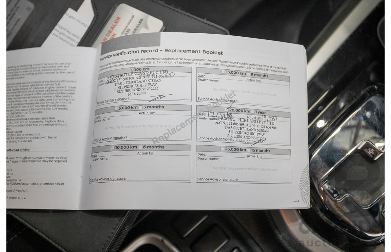 03/2017 Nissan Navara SL (4x4) D23 SERIES II Dual Cab Utility White Turbo Diesel 2.3L